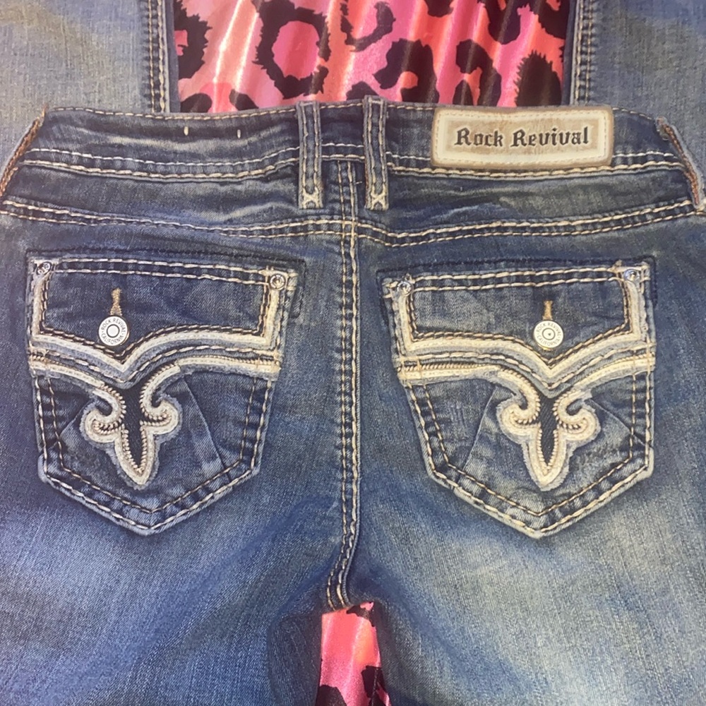 Womens Rock Revival skinny jeans